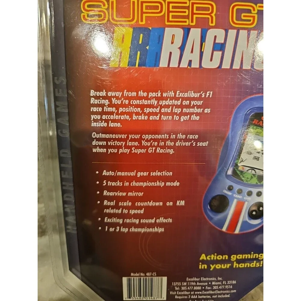 Super GT Racing Handheld Video Racing Game in Package - Picture 5 of 5